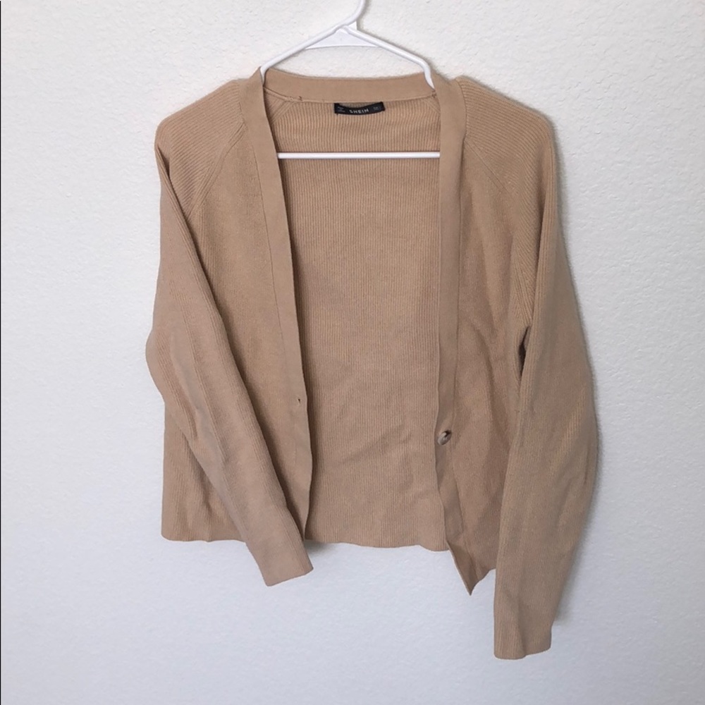 Tan/cream sweater